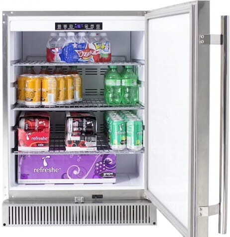 Outdoor Kitchen Refrigerator: Blaze BLZ-SSRF-50DH MD VA